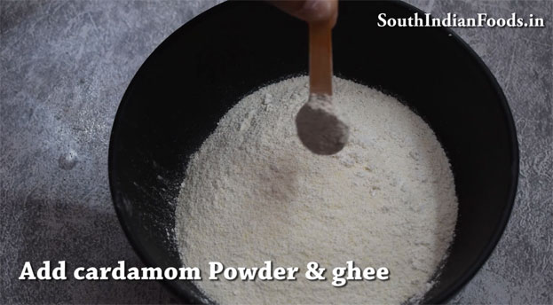Rava jaggery ladoo recipe step 11
