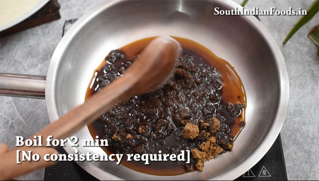Rava jaggery ladoo recipe step 6