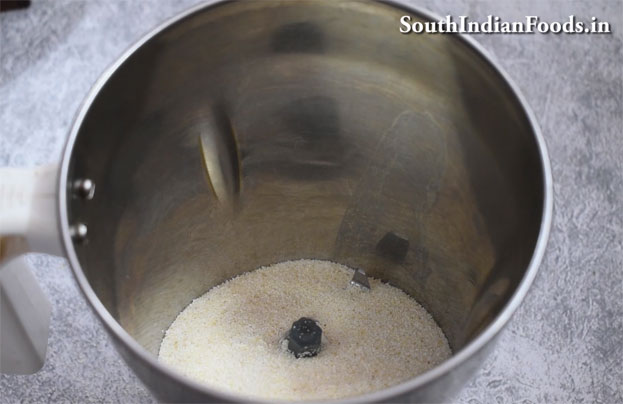 Rava jaggery ladoo recipe step 9