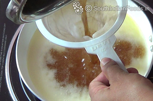 Add jaggery
