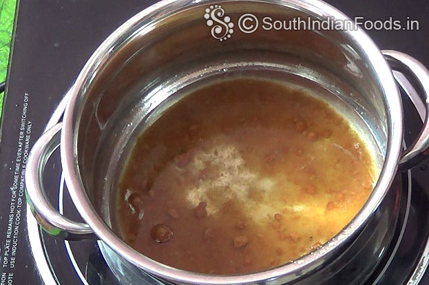 Add water, let it boil