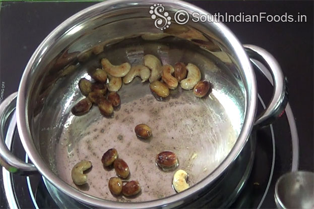 Ghee roast nuts & raisins