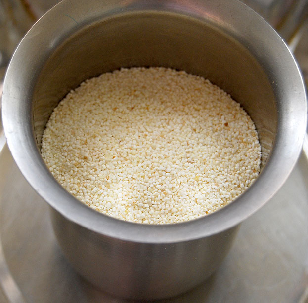 One cup white rava