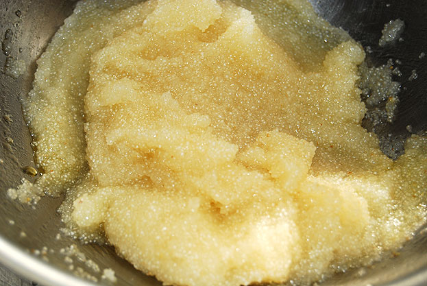 Mix well with ghee