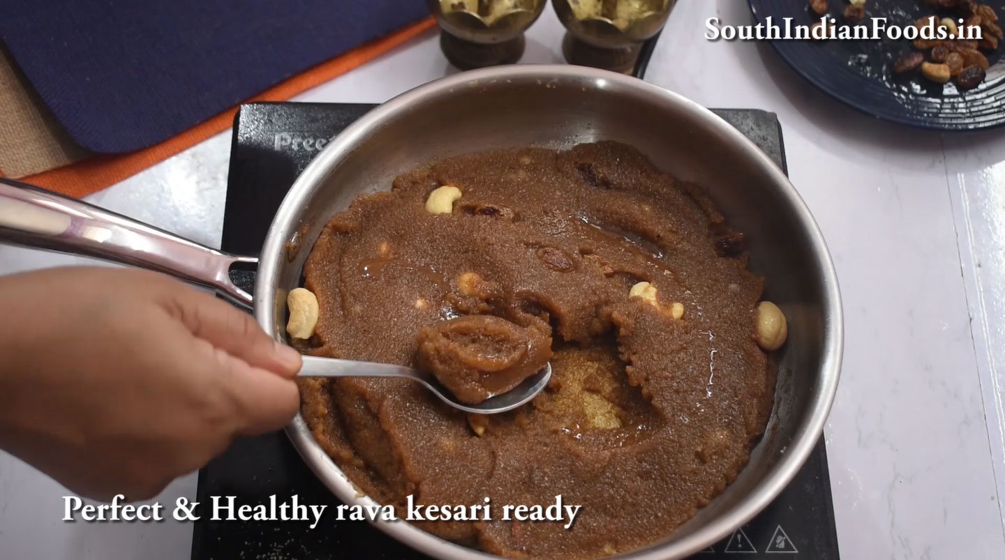 Naattu sakarai rava kesari