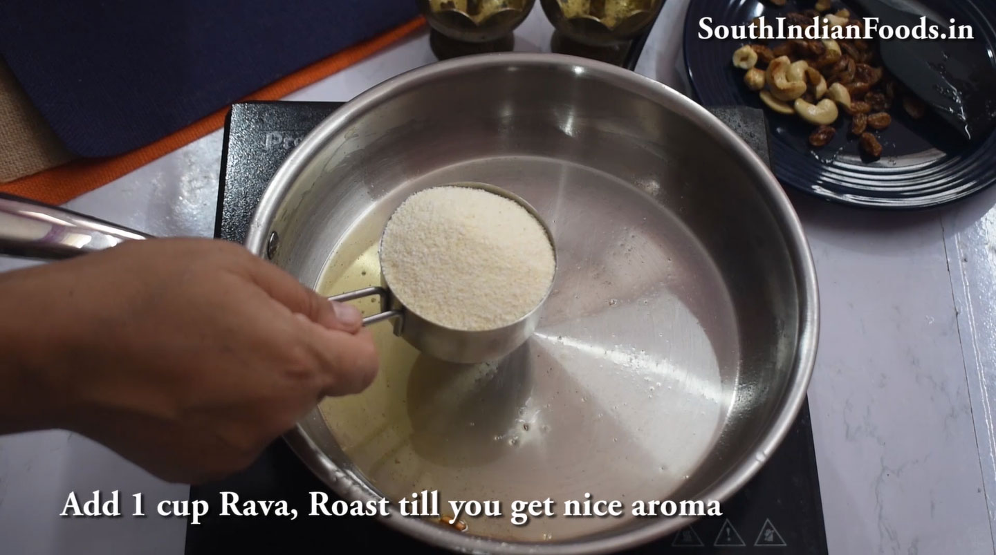 Naattu sakarai rava kesari