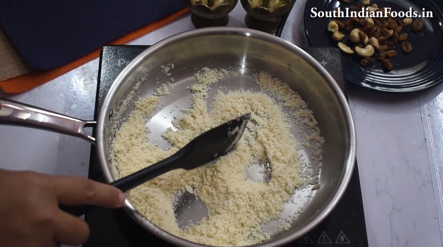 Naattu sakarai rava kesari