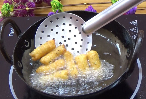Fry on medium flame