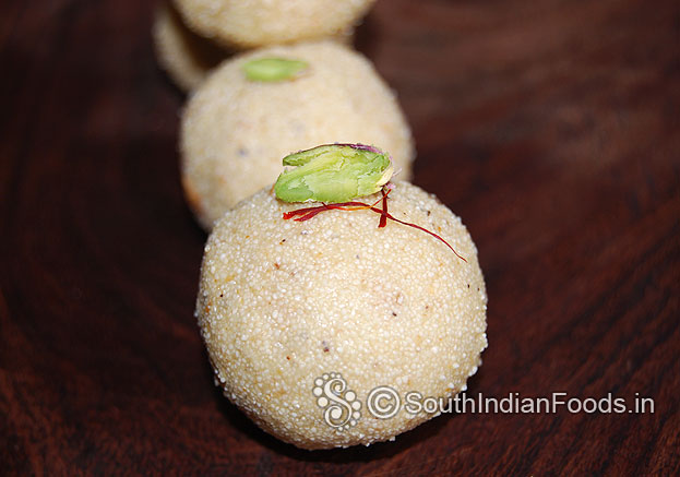 Sooji ladoo