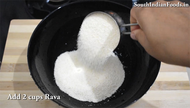 Thatte idli recipe step 1