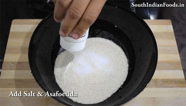 Thatte idli recipe step 3