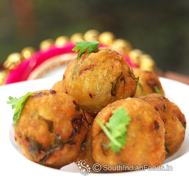 Kacha kela balls