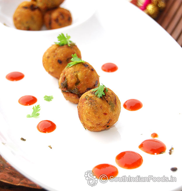 Raw banana bonda