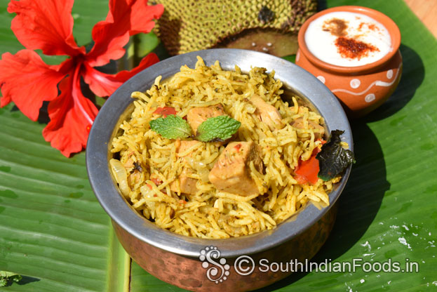 Serve hot with raita