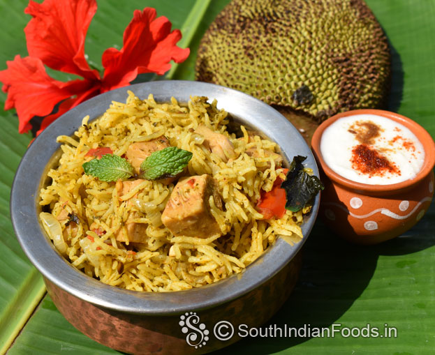 Kathal ki biryani