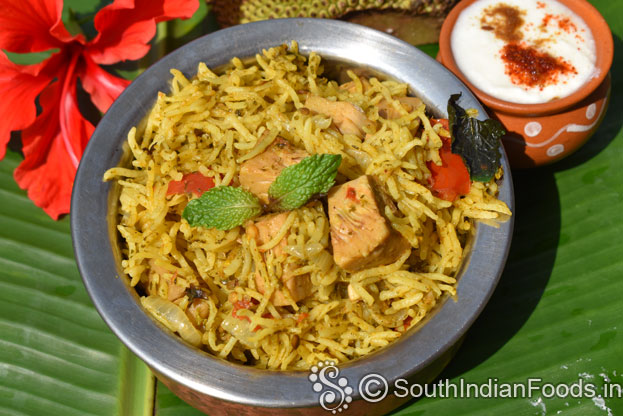 One pot healthy biryani -Best replacement for non-veg