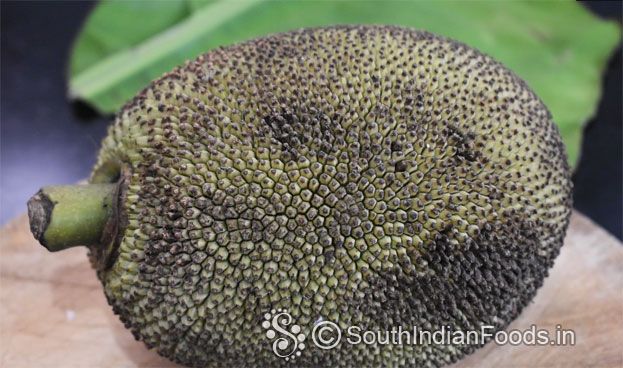Take baby raw jackfruit