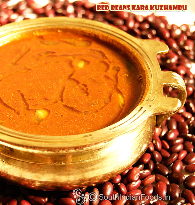 Red kidney beans curry
