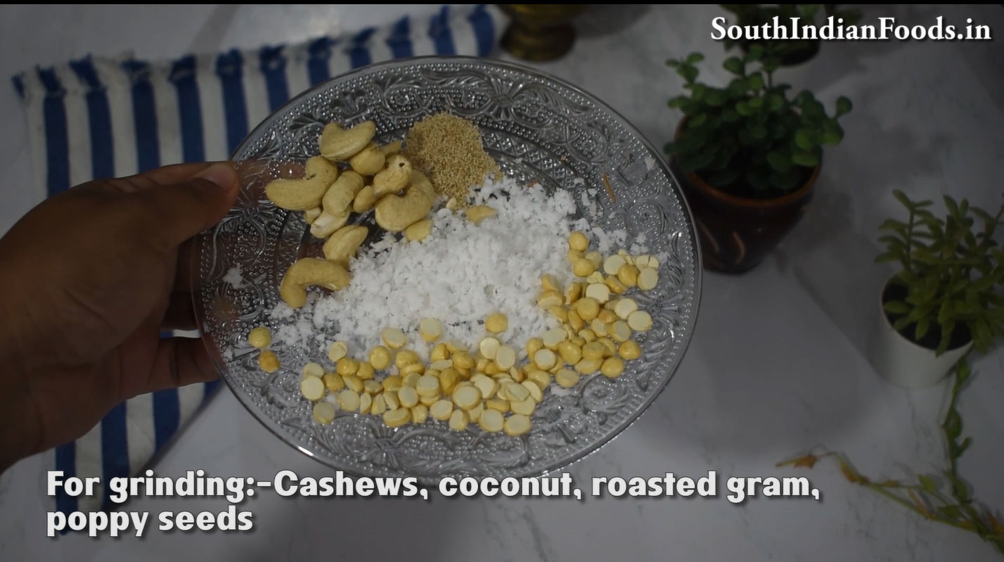 Red rice idiyappam & salna step 