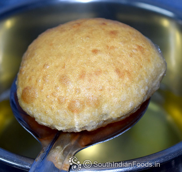 Now its ready, remove it from oil