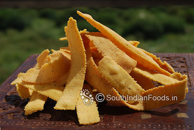 Nada pakoda / ribbon thenkuzhal is ready