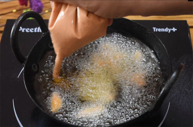 Rice and dal kurkure step 12