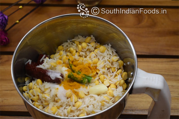Rice and dal kurkure step 4