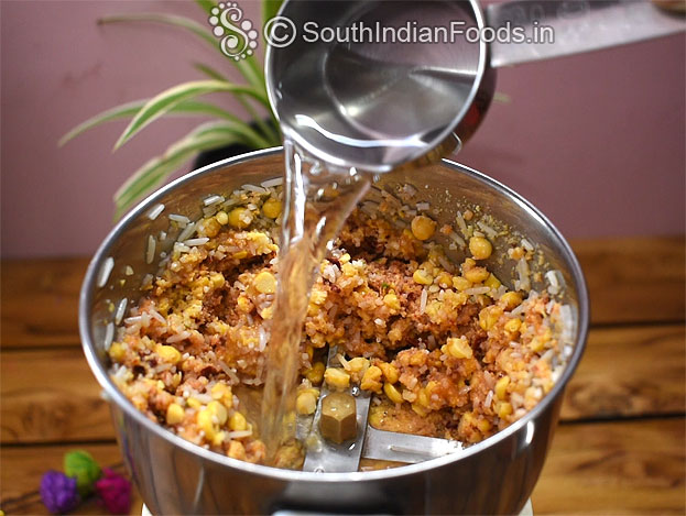 Rice and dal kurkure step 6