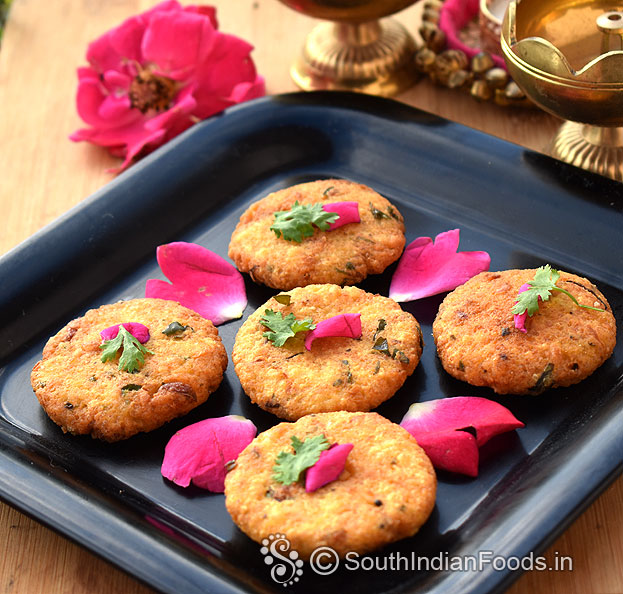 Leftover sundal vada