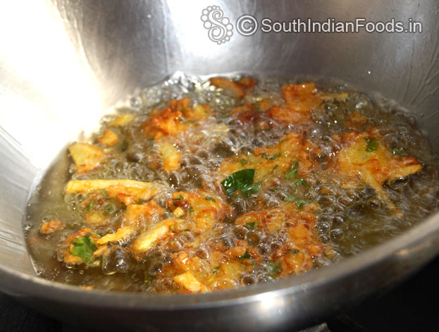 Deep fry till crisp & golden brown