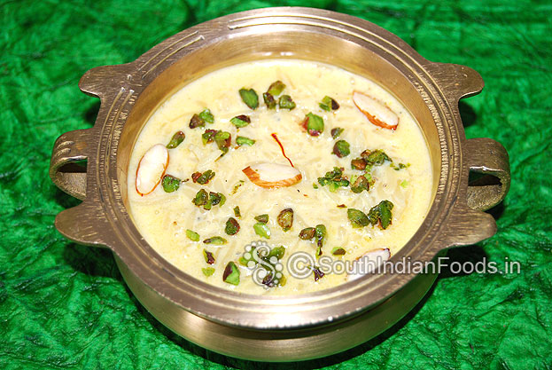 Rice Payasam