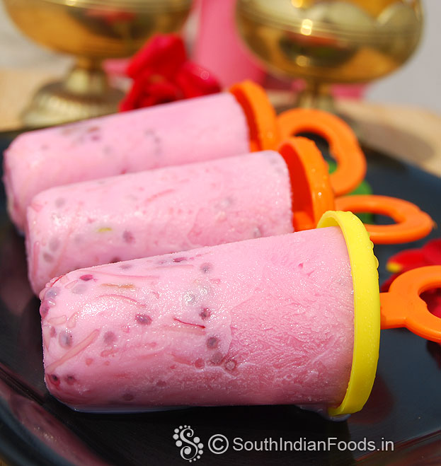 Creamy falooda kulfi