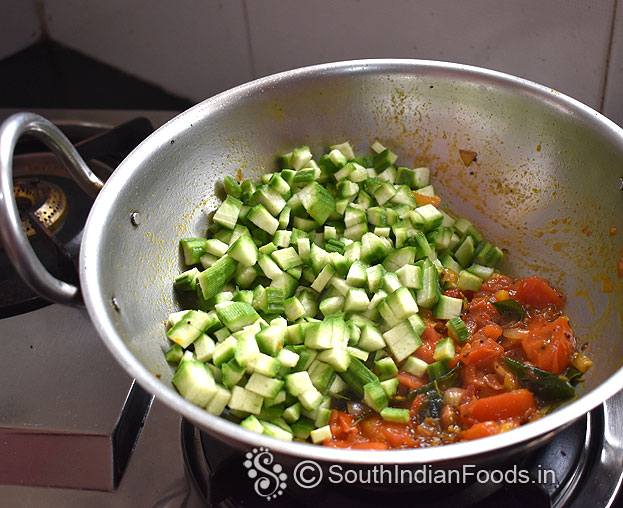 Add ridge gourd