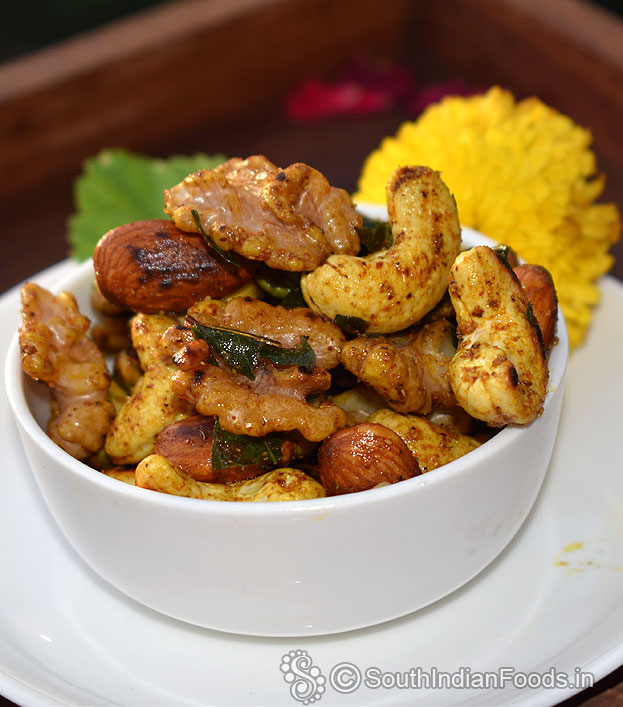 Simple roasted nuts for kids