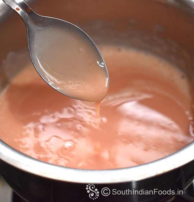Boil milk [400 ml]