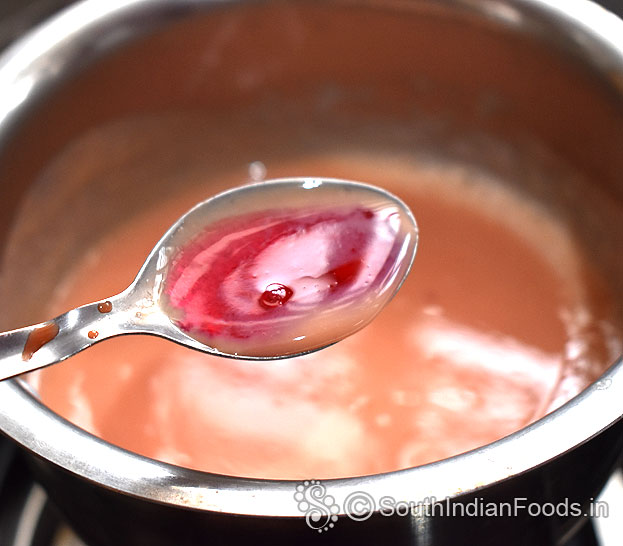 Add rose syrup