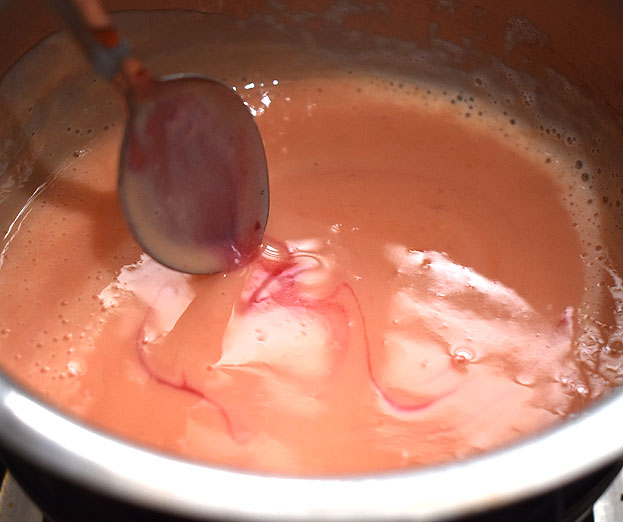 Stir well for 5 min