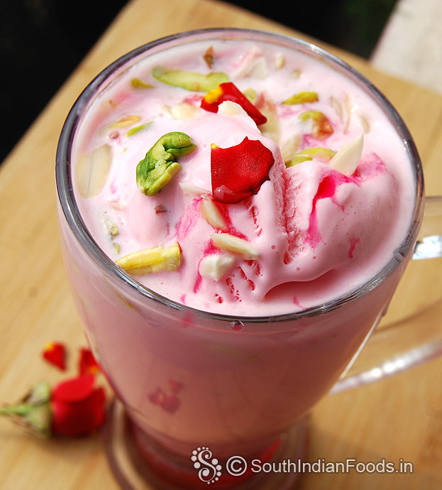 Perfect summer cooler rose falooda