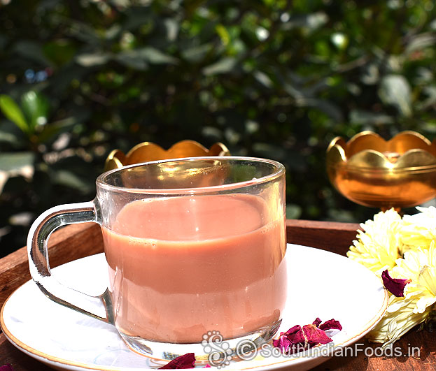 Instant rose tea