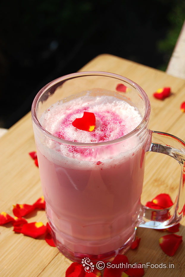 Instant rose milk