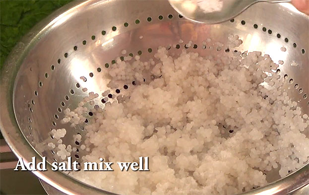 Add salt