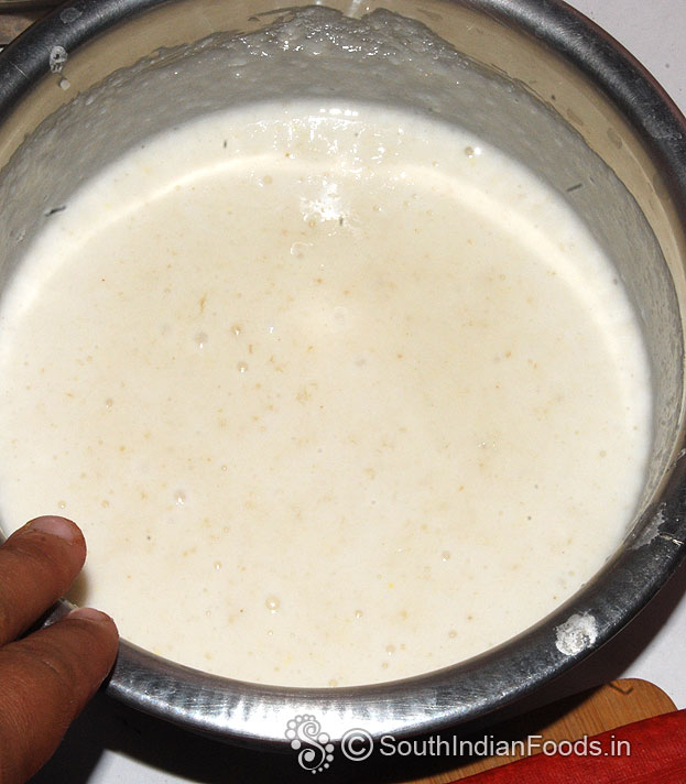 Fermented batter ready
