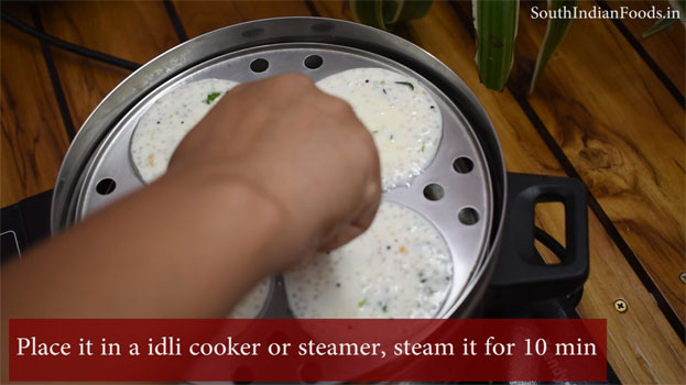 sago idli recipe step 18