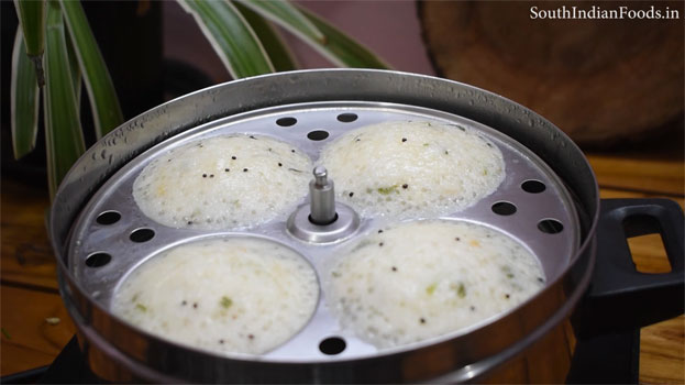 sago idli recipe step 19