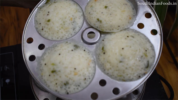 sago idli recipe step 20