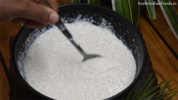 sago idli recipe step 8