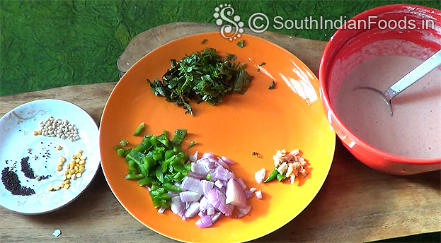 Samai paniyaram ingredients