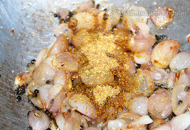 Add fenugreek powder