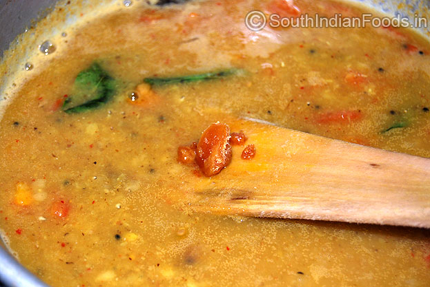 Add jaggery and salt