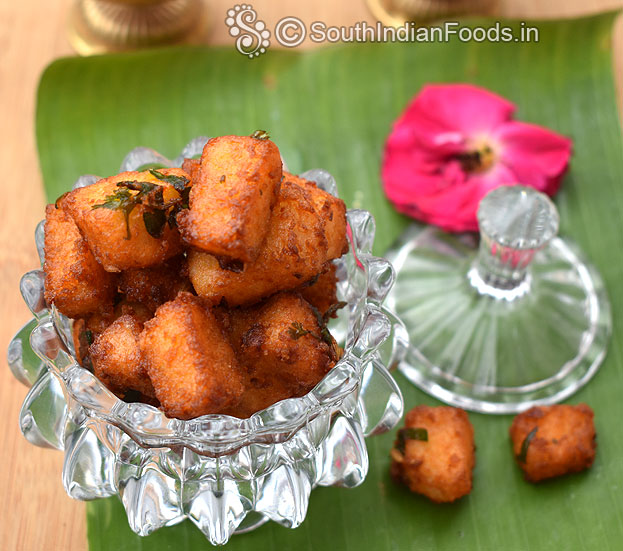 Chinese idli pakoras
